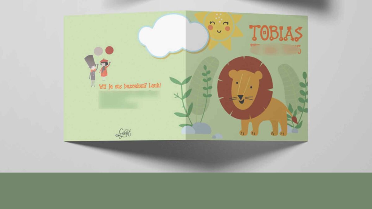 Birth Announcement Card